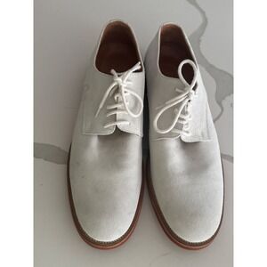 Maus & Hoffman Suede Bucks Derby Oxford Shoes Brick Red Sole Lace Up